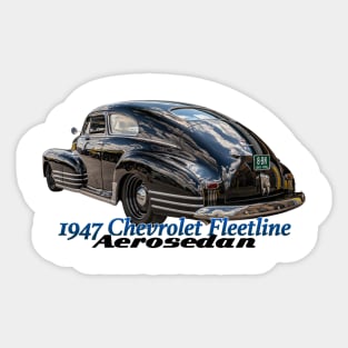 1947 Chevrolet Fleetline Aerosedan Sticker